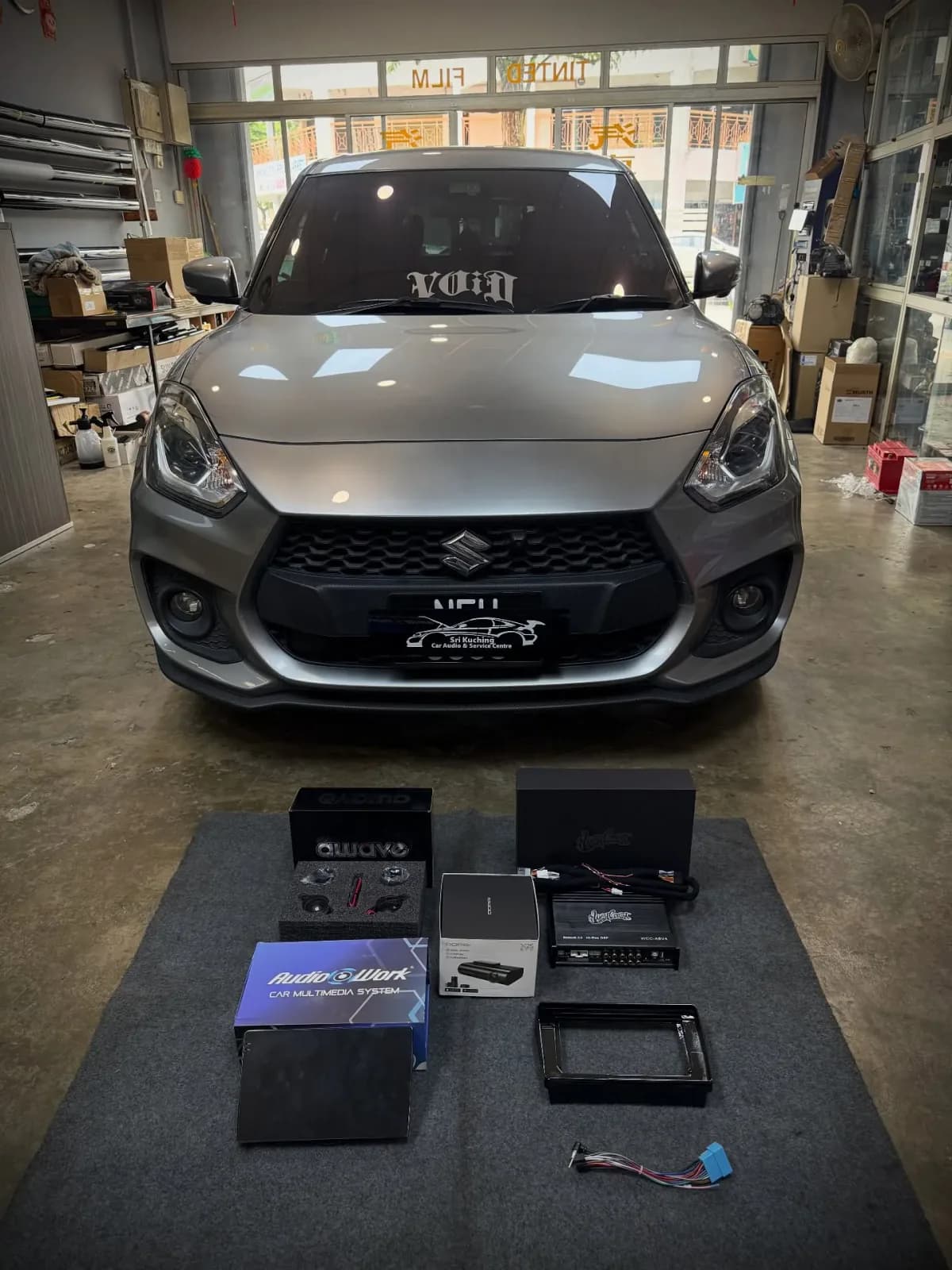 Suzuki Swift Sport ZC33S — Infotainment & Audio Upgrade — Suzuki Swift Sport ZC33S