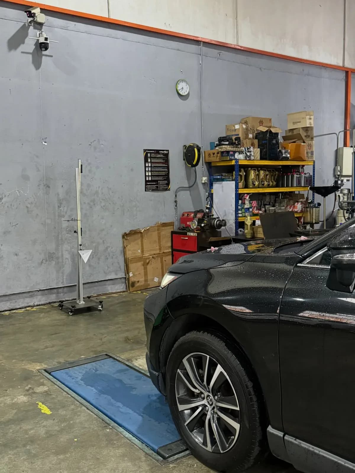 Toyota Harrier — Front Radar & Blind Spot System Calibration — Toyota Harrier
