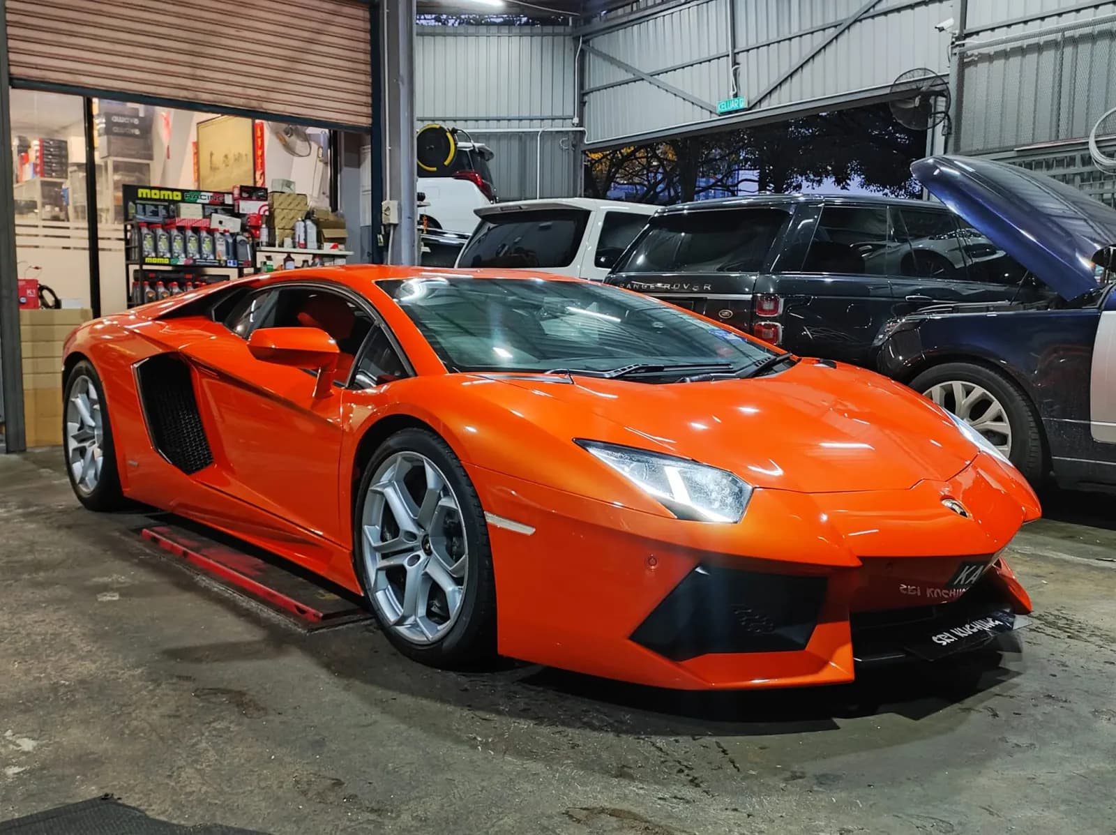 Lamborghini Aventador — Gearbox Hydraulic Pump Replacement — Lamborghini Aventador