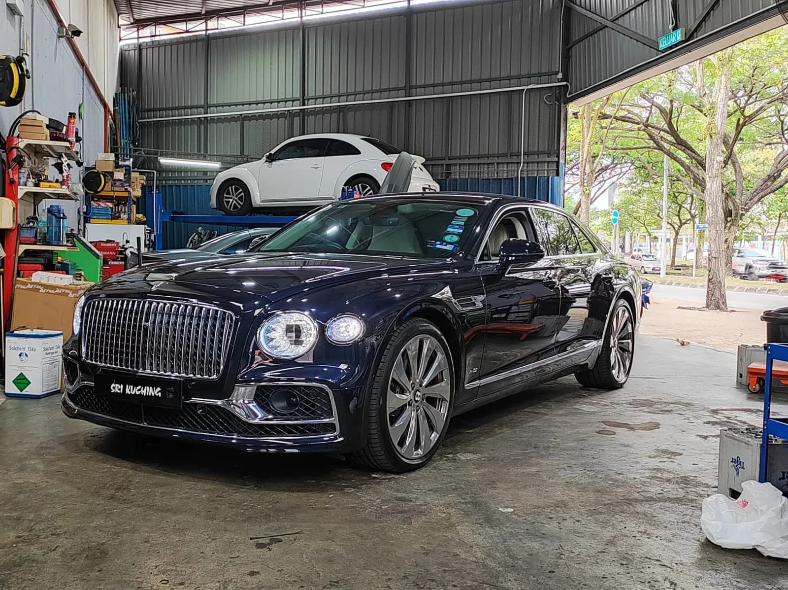Bentley Flying Spur — Full Engine Oil Service — Bentley Flying Spur