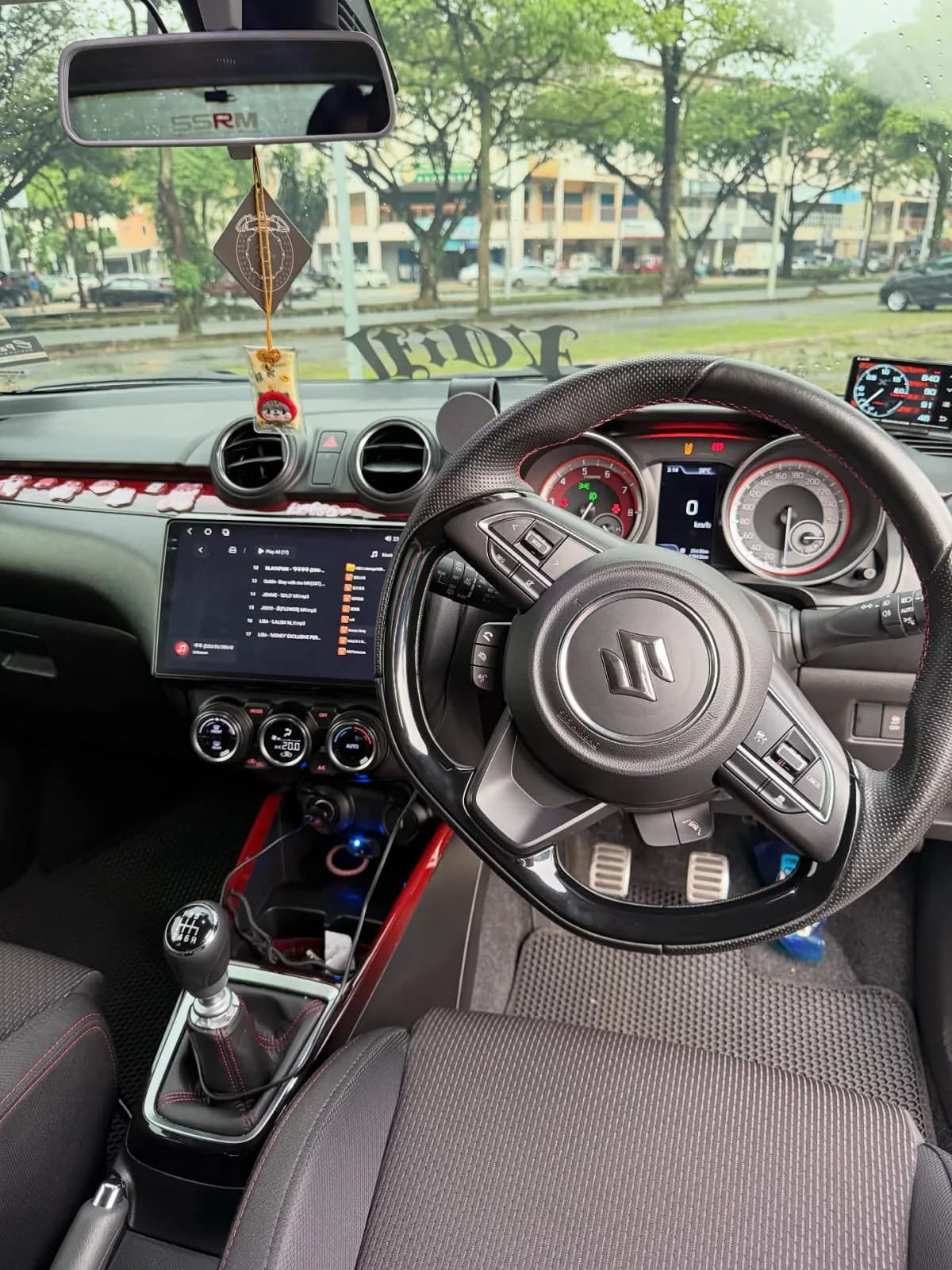 Suzuki Swift Sport ZC33S — Infotainment & Audio Upgrade — workshop photograph 4 of 4
