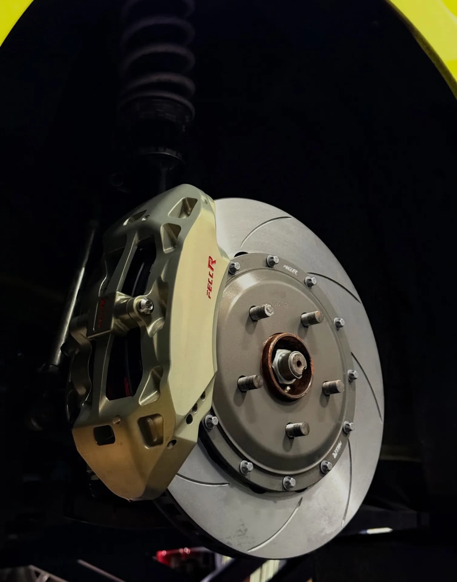 Suzuki Swift Sport ZC33S — FECCR FR5 Monoblock Racing Caliper — workshop photograph 3 of 9