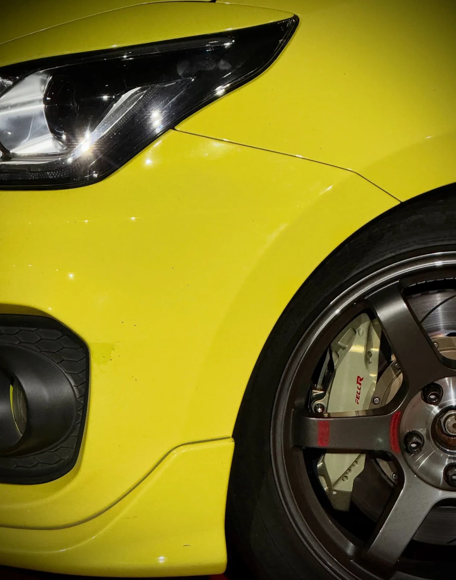 Suzuki Swift Sport ZC33S — FECCR FR5 Monoblock Racing Caliper — workshop photograph 5 of 9