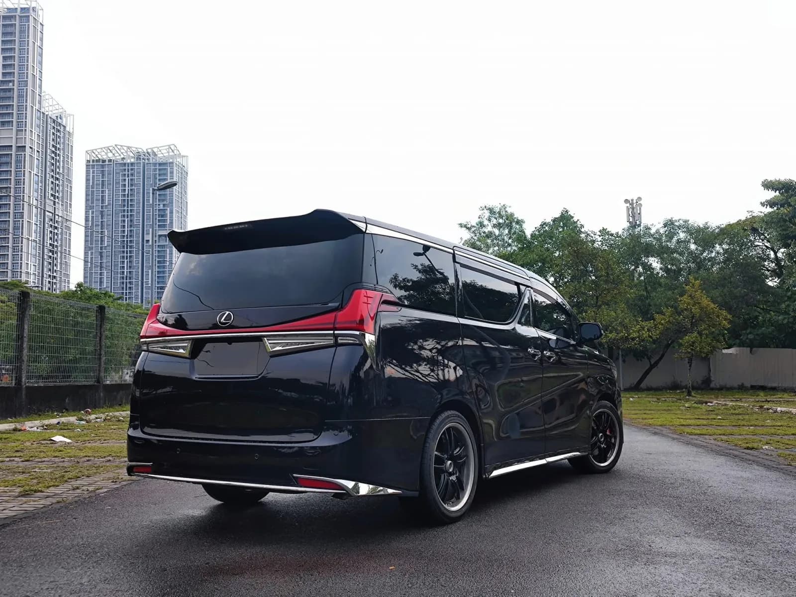 Toyota Vellfire — Lexus LM350 Conversion & Upgrade Package — workshop photograph 2 of 5