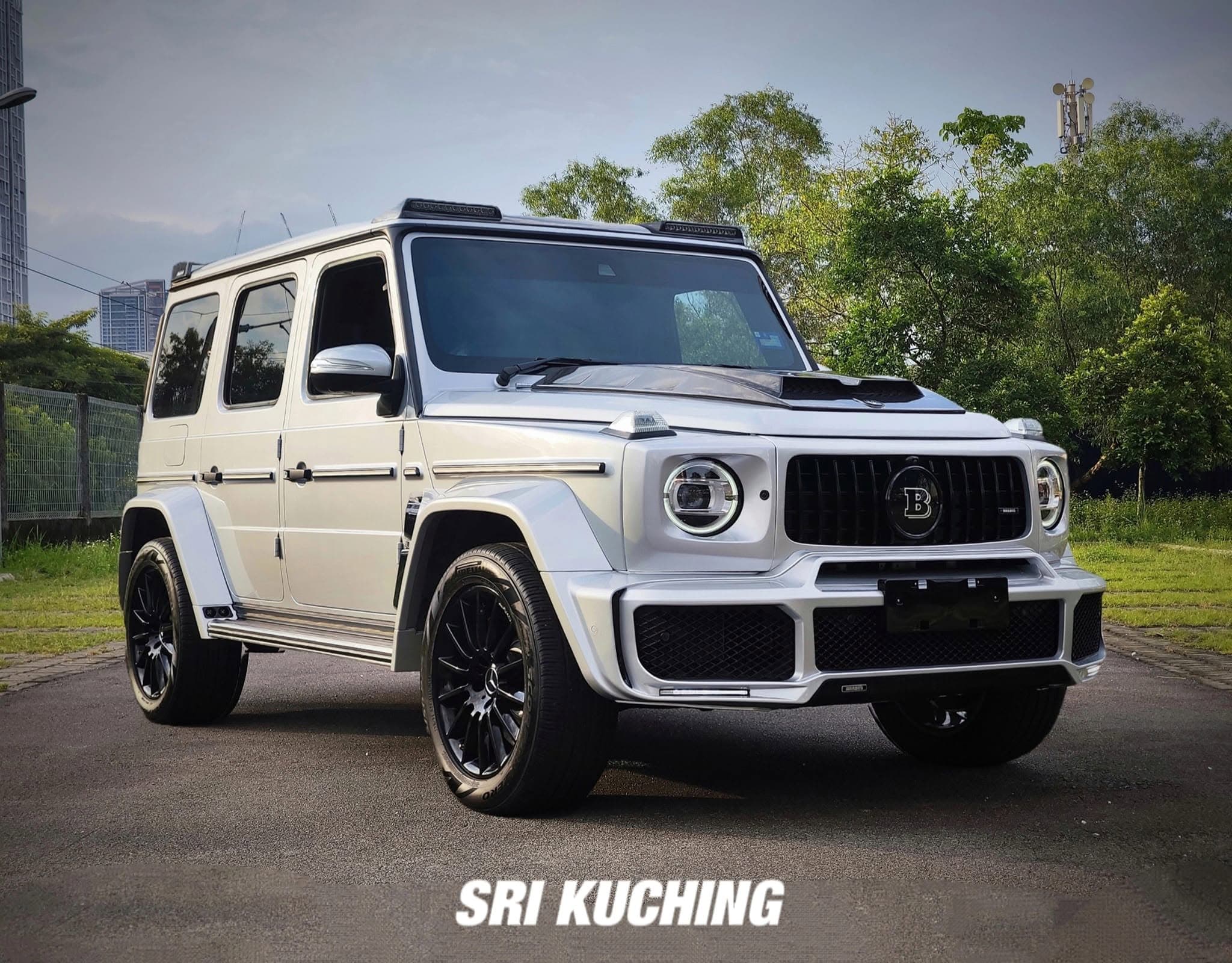 Brabus Mercedes G-Class upgrade completed by Sri Kuching workshop Kuala Lumpur