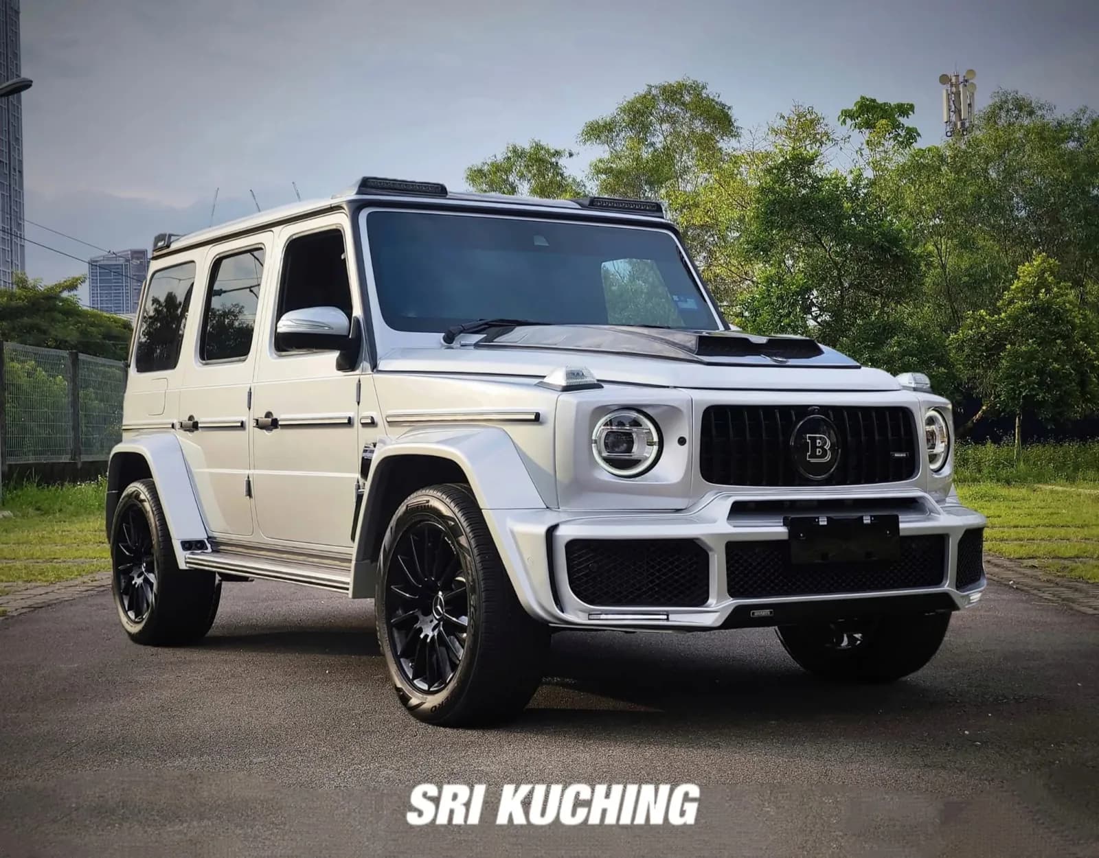 Brabus Mercedes G-Class upgrade completed by Sri Kuching workshop Kuala Lumpur