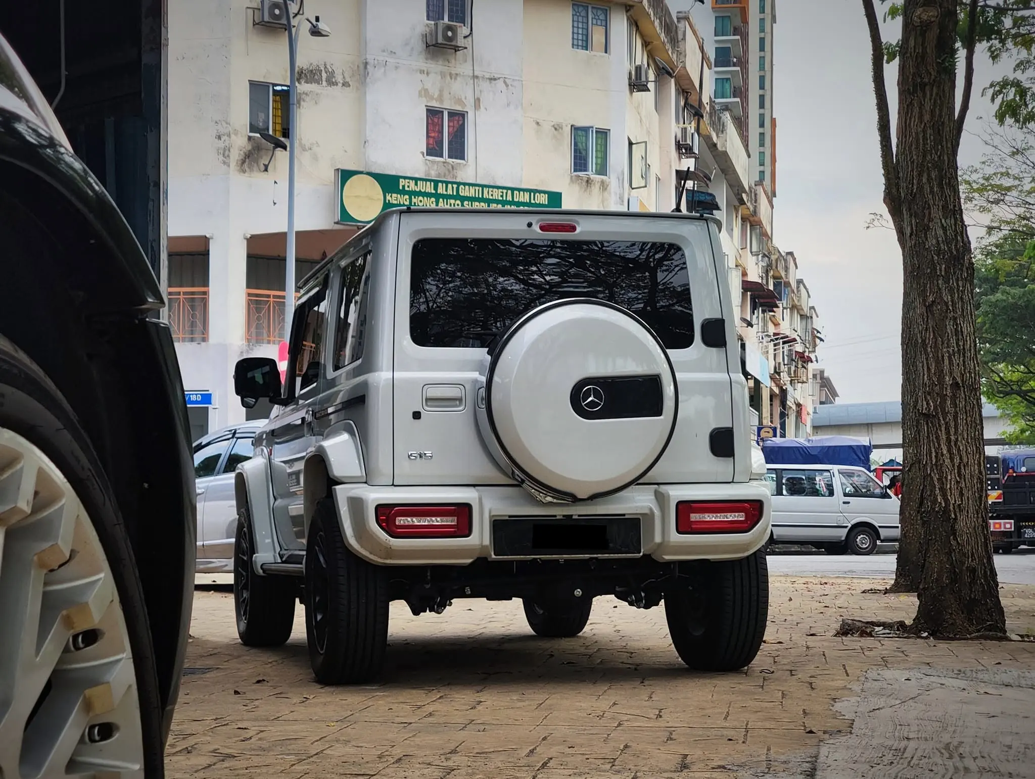 Custom Suzuki Jimny build at Sri Kuching workshop Kuala Lumpur